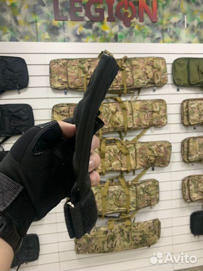 Тактически перчатки черные