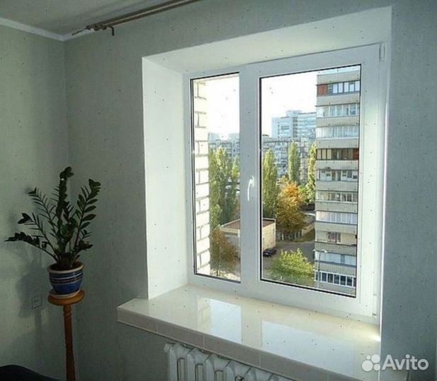 Окно пластиковое остекление терасс