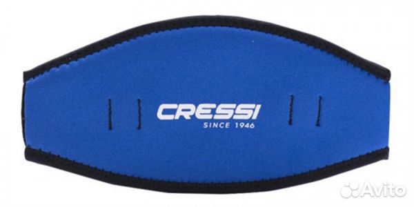 Защитный оголовник на ремешок маски Mask Strap Blu