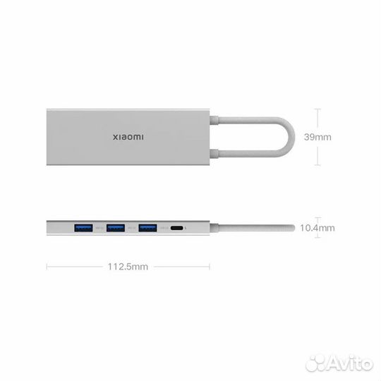 Док-станция Xiaomi Type-C 5-in-1 Docking Station