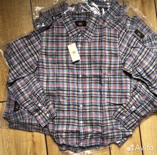 Мужская льняная рубашка