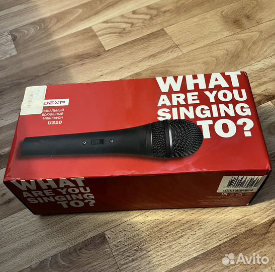 Микрофон dexp u310 новый