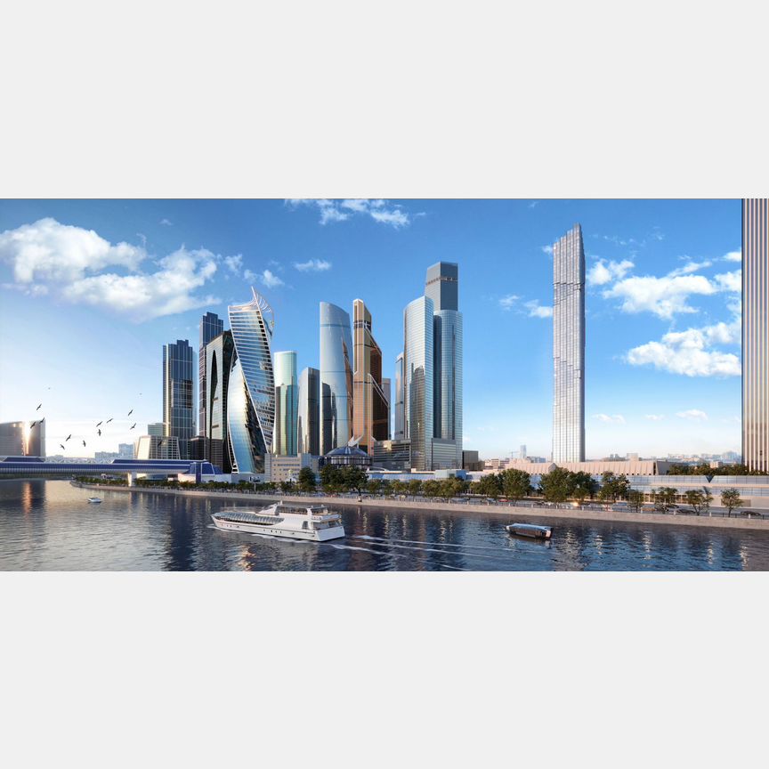 3-к. квартира, 108,1 м², 45/85 эт.