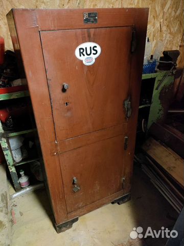Сейф советский СССР металлический