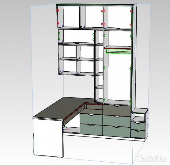 Проектирование мебели в базисе