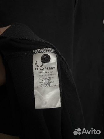 Поло Fred Perry оригинал