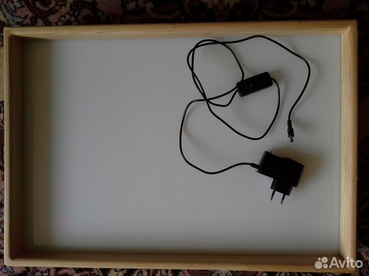 Деревянный планшет для рисования песком