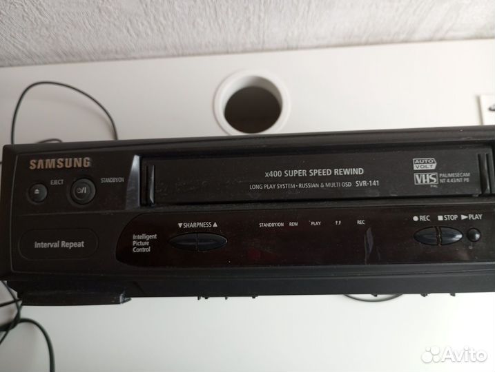Видеомагнитофон samsung svr 141