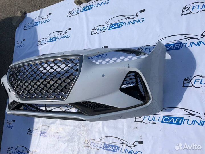 Бампер передний genesis g70 g 70 в сборе оригинал