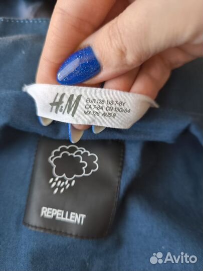 Ветровка на мальчика 128 H&M