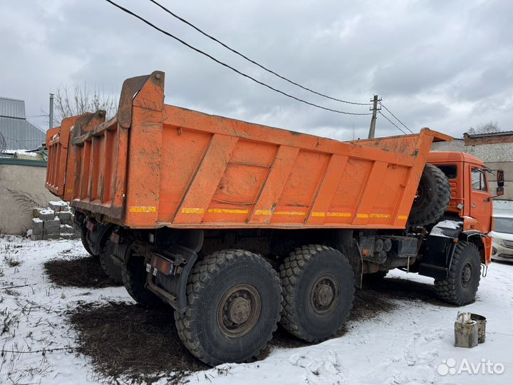 Самосвал 12 м³ КАМАЗ 65222, 2011