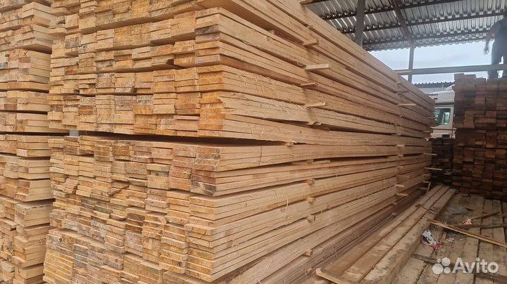 Доска обрезная 50х150х6000мм