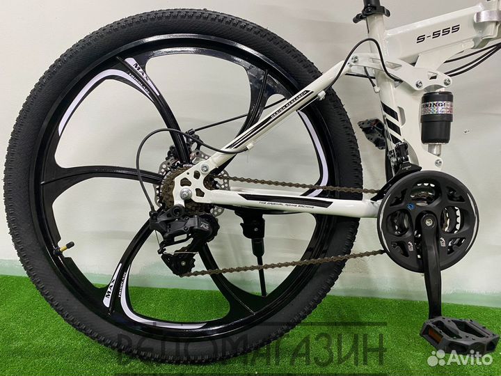 Горный велосипед Cruzer, 26, литые диски, складной