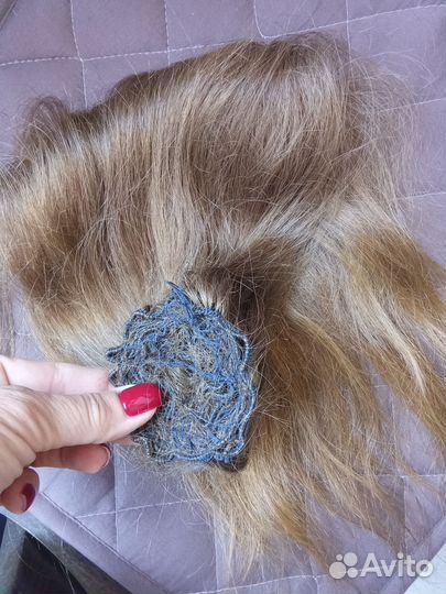 Шиньон из натуральных волос