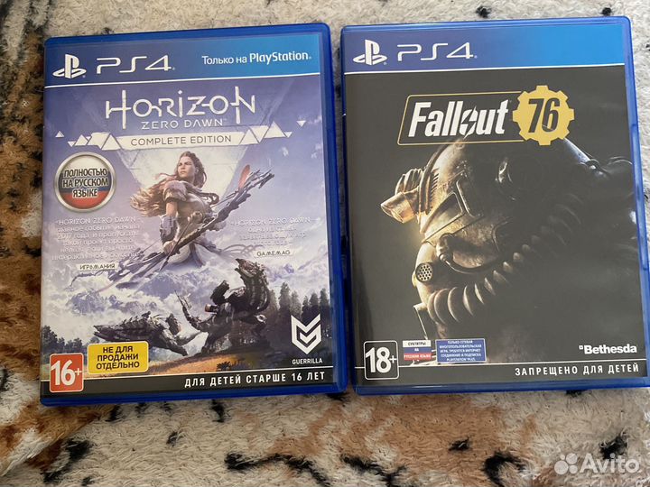 Fallout 76,Horizon zero dawn PS4