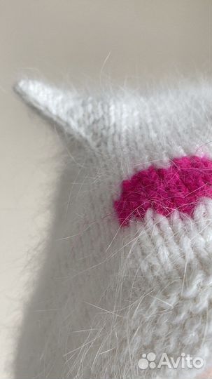 Чепчик с ушками, коточепчик