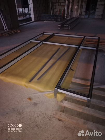 Монтаж окон эскалаторов автоматики