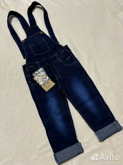 Джинсовый комбинезон 92