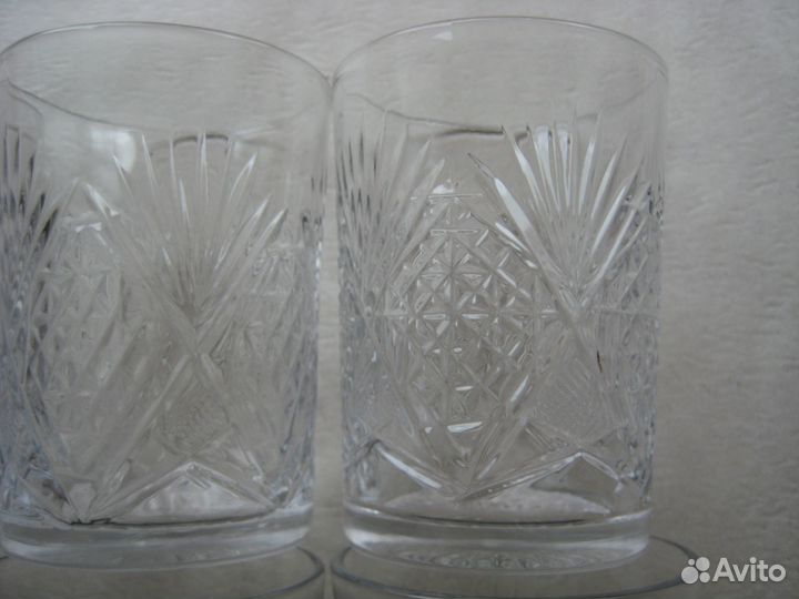 Стаканы из стекла