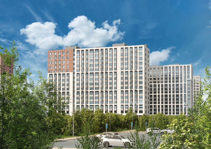 3-к. квартира, 88,1 м², 9/16 эт.