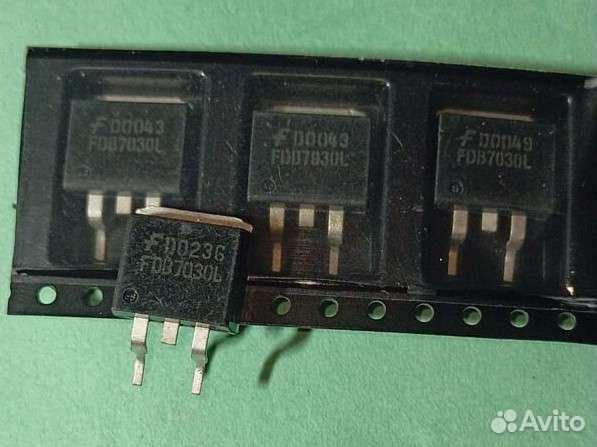 Транзисторы fdb7030 пара