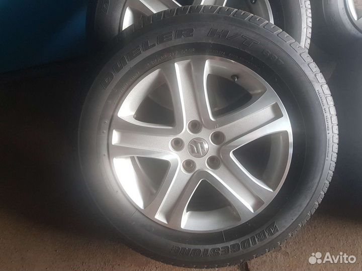 Продам летние оригинальные колеса suzuki 225 65 17