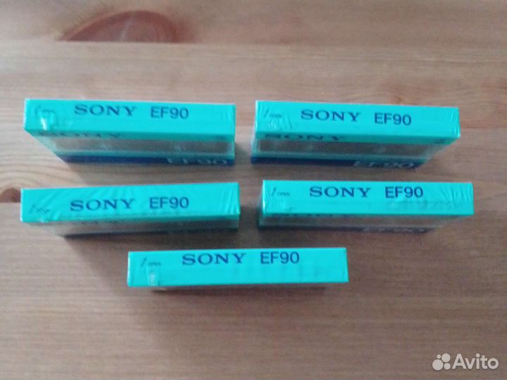 Аудиокассеты запечатанные импортные