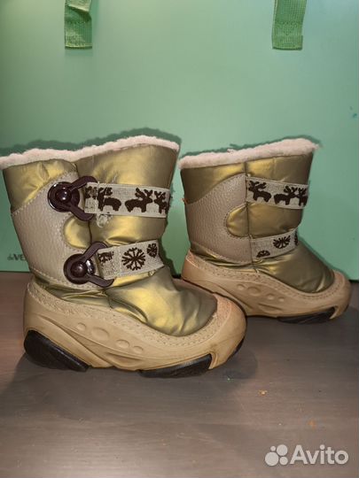 Сапоги детские зимние Demar 24-25 размер