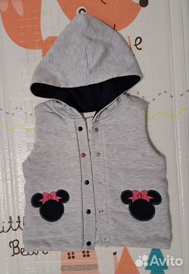 Утепленная детская жилетка