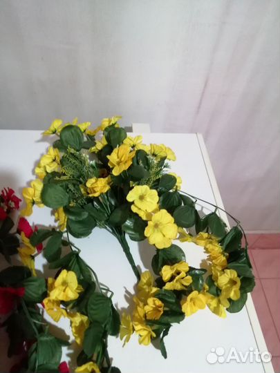 Искусственные цветы для декора