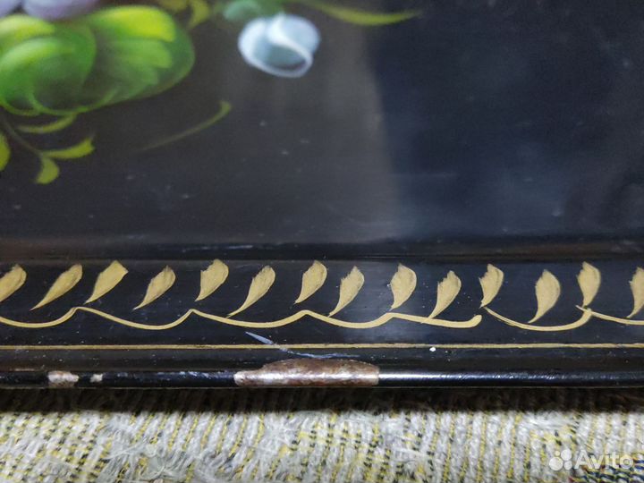 Жостовский поднос.Большой.СССР