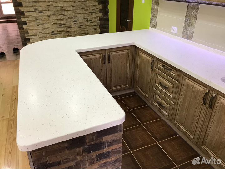 Кухонные столешницы из искусственного камня