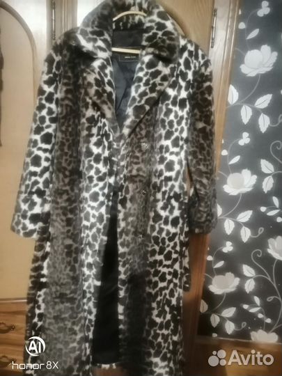 Искусственний шуба leopard