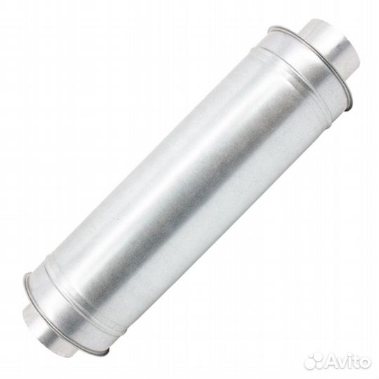 Шумоглушитель круглый оцинкованный d200 мм, длина