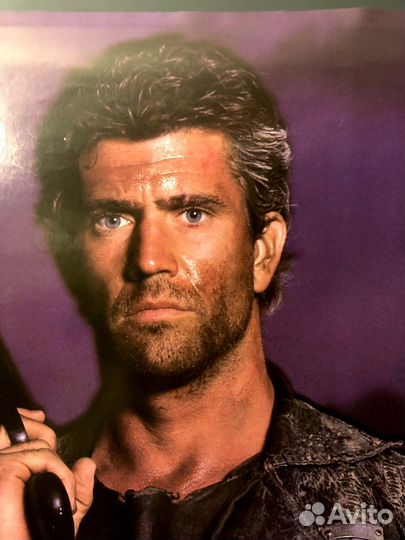 Очень редкий плакат «Безумный макс» 1985 год