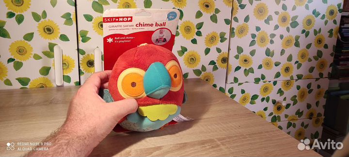 Skip hop chime ball попугай