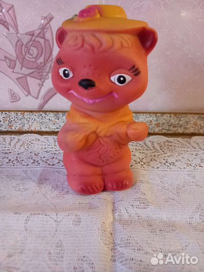 Резиновые игрушки из СССР