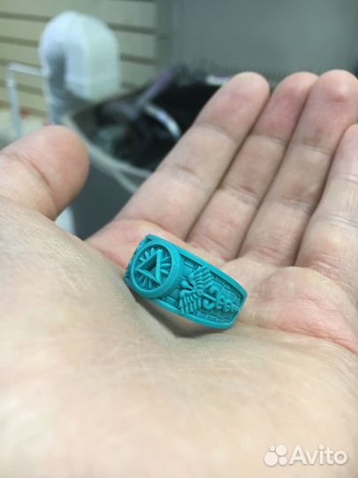 3Д печать ювелирных моделей на принтере SolidScape