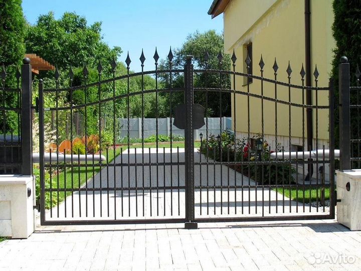 Кованые ворота