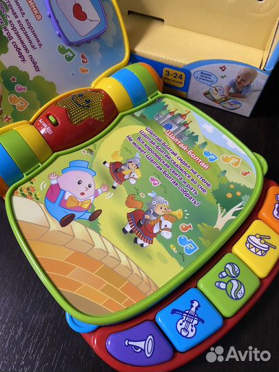 Музыкальная книга Vtech