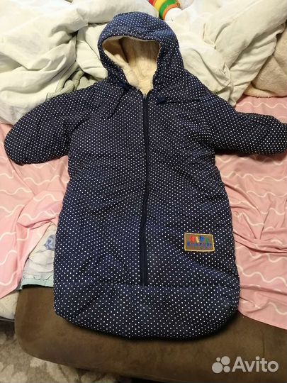 Зимний конверт в коляску