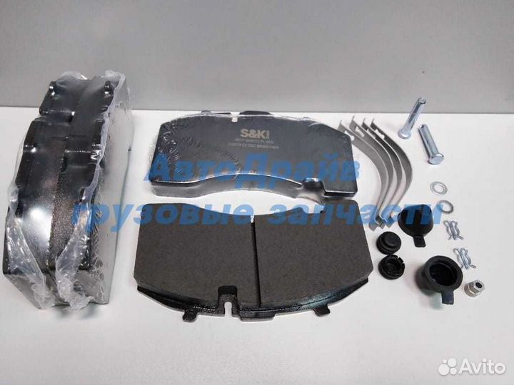 Колодки дисковые суппорта knorr SK7 29171 210.7*10