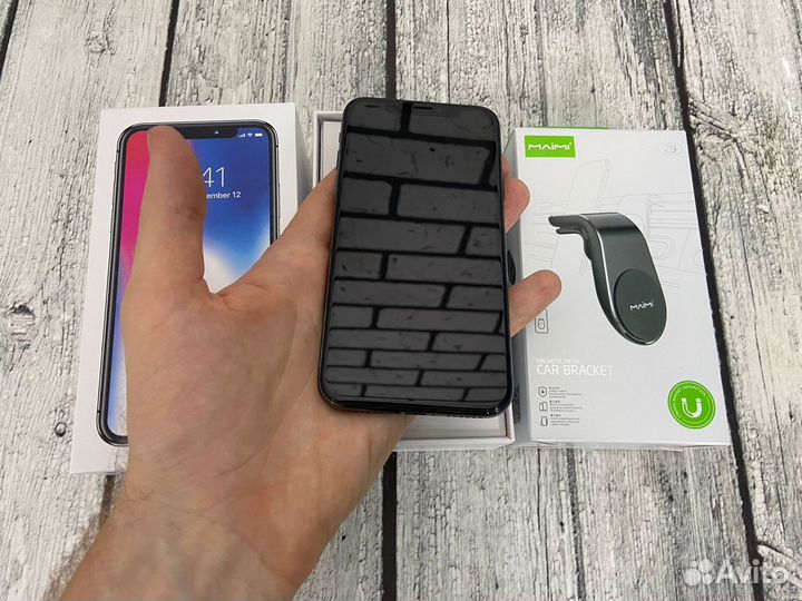 iPhone X 64 gb black A1355