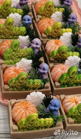 Наборы из мыла ручной работы змея символ 2025