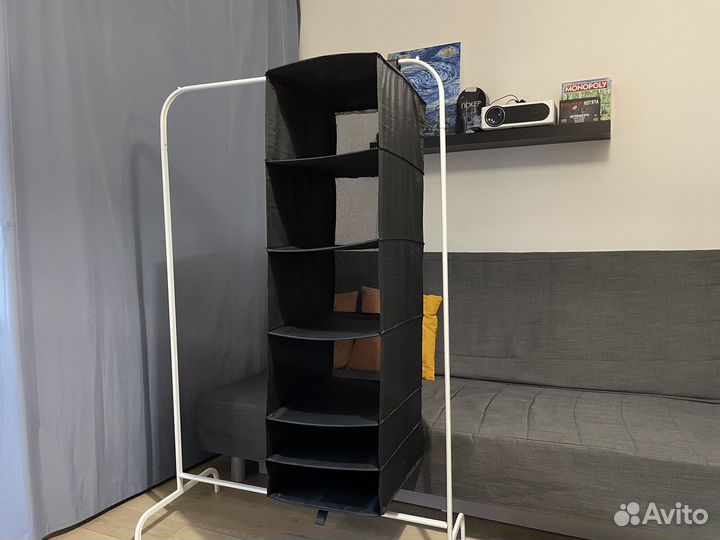 Скубб IKEA кофр органайзер черный