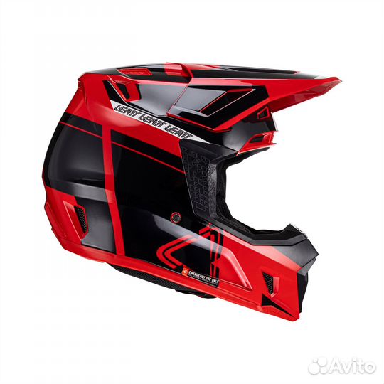 Шлем Leatt Moto 7.5 Helmet Kit Red