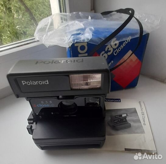 Фотоаппарат винтаж Polaroid Close up 636 (UK)