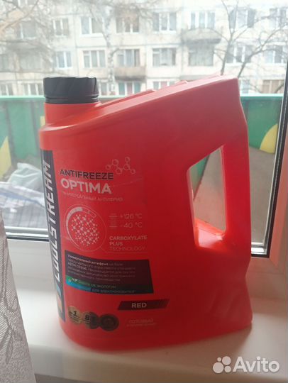 Антифриз optima red