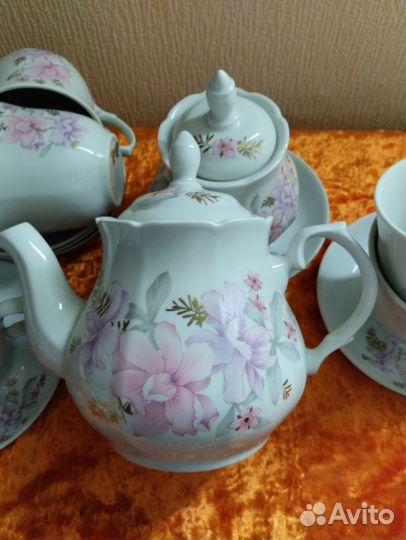 Сервиз чайный новый