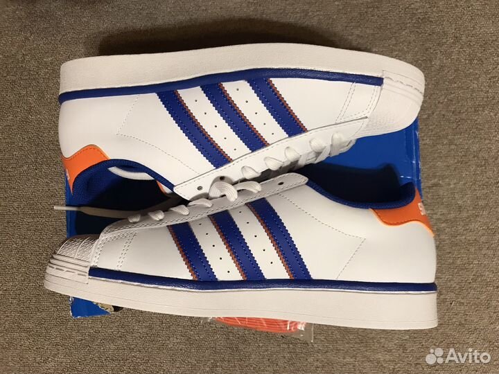 Кеды adidas Superstar vs. Rivalry Bold Blue